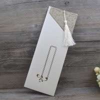 Rectangle Pocket Invitation Card Foiling Greeting Card Wedding Invitation Customized 